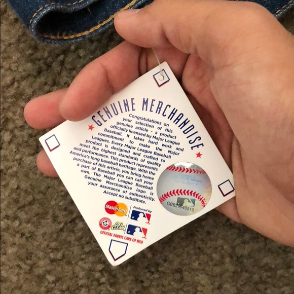 SF Giants x MLB Denim Trucker Jacket - Picture 5 of 5